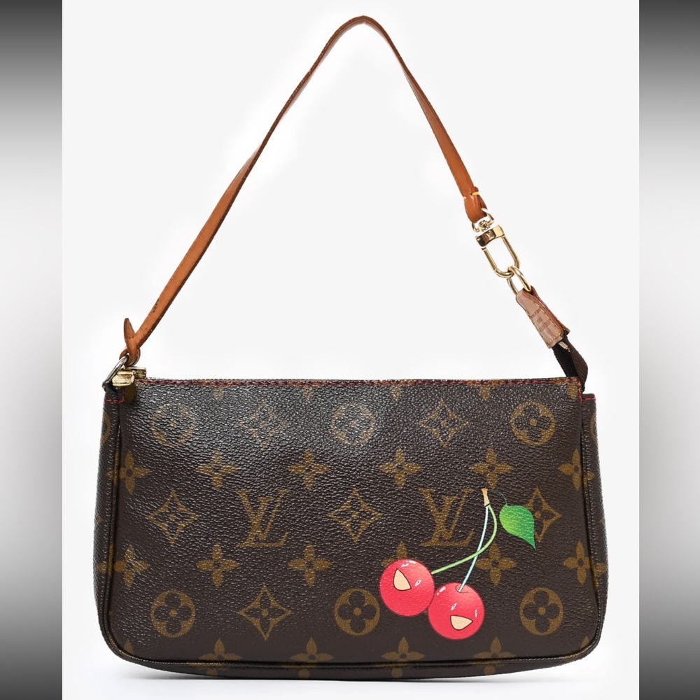Louis Vuitton x Takashi Murakami Cherry Pochette Accessoires clutch bag